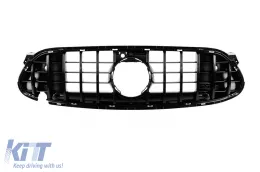 Pack de tuning type 63 adapté pour Mercedes E-Class W213 berline après 2020 avec embouts et éléments noirs-image-6142226
