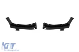 Pack de tuning type 63 adapté pour Mercedes E-Class W213 berline après 2020 avec embouts et éléments noirs-image-6142236
