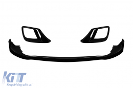 Pack de tuning type B design adapté pour Mercedes Classe S W222 2017-2020, avec seuils longs-image-6142258