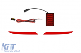 Pack de tuning type B design adapté pour Mercedes Classe S W222 2017-2020, sans jupes latérales-image-6142338