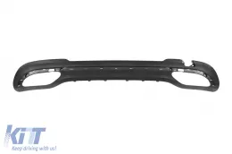 Pack de tuning type Line adapté pour Mercedes E-Class W212 berline 2014-2016 avec embouts chromés-image-6147449