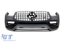 Pack Design A GLE63 adapté pour Mercedes GLE Coupe C167 après 2019 pour le modèle équipé d'un pare-chocs arrière de ligne A-image-6150790
