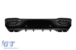 Pack Design A GLE63 adapté pour Mercedes GLE Coupe C167 après 2019 pour le modèle équipé d'un pare-chocs arrière de ligne A-image-6150796