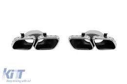 Pack Design A GLE63 adapté pour Mercedes GLE Coupe C167 après 2019 pour le modèle équipé d'un pare-chocs arrière de ligne A-image-6150801