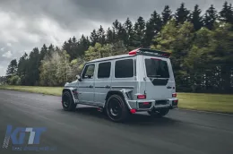 Pack design Carbon B adapté pour Mercedes G-Class W464 après 2018 pour le modèle équipé de pare-chocs BRABUS-image-6164109