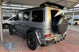 Pack design Carbon B adapté pour Mercedes G-Class W464 après 2018 pour le modèle équipé de pare-chocs BRABUS-image-6164115