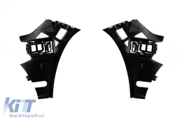 Pack Design GLE63 A adapté pour Mercedes GLE Coupe C167 2020-2023 avec garniture noire, grille noire, embouts d'échappement noirs et phares à LED-image-6150840