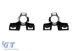 Pack Design GLE63 A adapté pour Mercedes GLE Coupe C167 2020-2023 avec garniture noire, grille noire, embouts d'échappement noirs et phares à LED-image-6150860