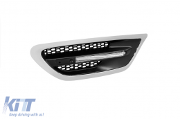 Pack Design M Performance Design Design Design avec ailes de type M5 avec clignotants adapté pour BMW Série 5 F10 2010-2013-image-6150307