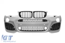 Pack M adapté pour BMW X3 F25 2010-2013 conversion en F25 LCI 2014-2017-image-6141273