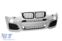 Pack M adapté pour BMW X3 F25 2010-2013 conversion en F25 LCI 2014-2017-image-6141274
