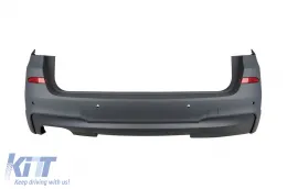 Pack M adapté pour BMW X3 F25 2014-2017 avec ouverture unique pour embout d'échappement double --oo------image-6139089