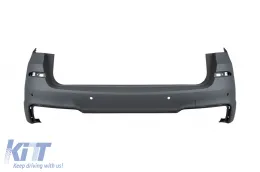 Pack M adapté pour BMW X3 F25 2014-2017 avec diffuseur double pour échappement double -oo--oo--image-6139113