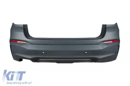 Pack M adapté pour BMW X4 F26 2014-2018 avec une ouverture unique pour embout d'échappement double --oo------image-6265006