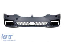 Pack M Performance Design Design Design Design adapté pour BMW Série 5 G31 Touring 2017-2019 avec diffuseur de type 550-image-6142808