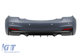 Pack M Performance Design Design Design Design adapté pour BMW Série 2 F22 Coupé, F23 Cabriolet 2013-2018 avec PDC, sans halogènes -o--o--image-6143051