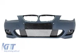 Pack M Technik II adapté pour BMW Série 5 E60 berline 2003-2007 avec PDC, avec feux antibrouillard, avec diffuseur simple pour double échappement -oo------image-6142705