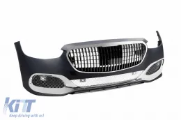 Pack Maybach adapté pour Mercedes Classe S W221 2005-2013 conversion vers W223 après 2020-image-6150008