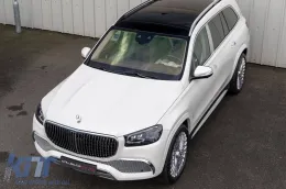 Pack Maybach adapté pour Mercedes GLS X167 2020-2023 avec marches-image-6149006