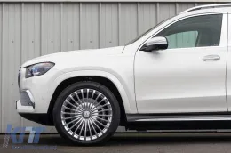 Pack Maybach adapté pour Mercedes GLS X167 2020-2023 avec marches-image-6149008