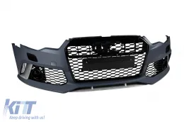Pack RS6 adapté pour Audi A6 C7 berline, break 2011-2015 pour le modèle avec pare-chocs arrière standard-image-6163121