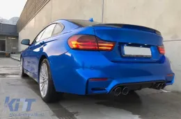 Pack tuning adapté pour BMW Série 4 F36 (2013–2020) avec spoiler avant CS en noir mat-image-6151194