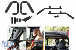 image-36-Package Front and Rear Grab Handle suitable for Jeep Wrangler III SUV JK (2007-2017)