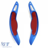 Paddle Shifter Verlängerung aus Aluminium blau geeignet für Mini Cooper F55 F56 Cabrio F57-image-6193673
