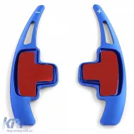 Paddle Shifter Verlängerung aus Aluminium Blau, geeignet für Mercedes ML W166 W251 SLK R172-image-6201564