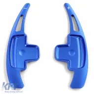 Paddle Shifter Verlängerung aus Aluminium Blau, geeignet für Mercedes W176 W246 W212 C207 A207 S212-image-6203480