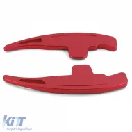 Paddle Shifter Verlängerung aus Aluminium in Rot, geeignet für Mercedes A Design S63 W221 CLA45 C117 CLS63-image-6257273