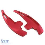 Paddle Shifter Verlängerung aus Aluminium in Rot, geeignet für Mercedes A Design S63 W221 CLA45 C117 CLS63-image-6257274
