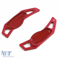 Paddle Shifter Verlängerung aus Aluminium rot, geeignet für Smart ForTwo 451 Coupe Cabrio 09-19-image-6203488