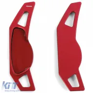 Paddle Shifter Verlängerung aus Aluminium Rot, geeignet für Smart ForFour 453 14-18-image-6203497