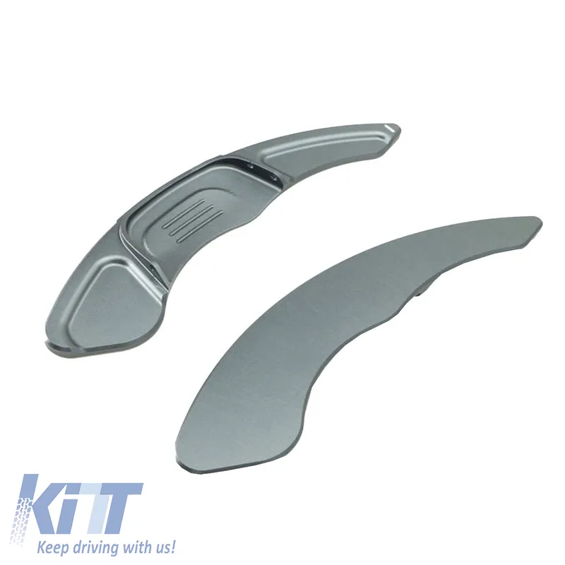 Paddles Shift Aluminium suitable for VW Golf VII (7) 13-17 / VW Tiguan 17+ Silver 2 Pieces