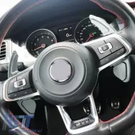 Paddles Shift Aluminium suitable for VW Golf VII (7) 13-17 / VW Tiguan 17+ Silver 2 Pieces-image-6310152