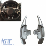 Paddles Shift Aluminium suitable for Mercedes-Benz C-Class W205 / GLC / GLE / S-Class / CLA / GLA Silver 2 Pieces