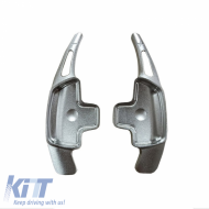 Paddles Shift Aluminium suitable for Mercedes-Benz C-Class W205 / GLC / GLE / S-Class / CLA / GLA Silver 2 Pieces