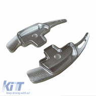 Paddles Shift Aluminium suitable for Mercedes-Benz C-Class W205 / GLC / GLE / S-Class / CLA / GLA Silver 2 Pieces