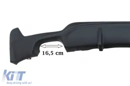 Paket pretvorbe u M Dizjan difuzor zraka s rubom spojlera prednjeg Lip prikladan za BMW serije 4 Spojler za branik F33 F36 (2013-2019)-image-6018567
