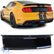 Panel trunk lid GT look gloss black for Ford Mustang 6 Coupe Convertible 14-17 - ODBKF6014461