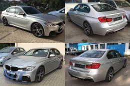 Paquete de diseño M Performance Design Design Design adecuado para BMW Serie 3 F30 sedán 2011-2019-image-6142517