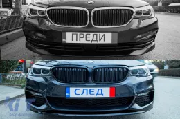 Paquete de diseño M Performance Design Design Design adecuado para BMW Serie 5 G30 con gran difusor 2017-2020-image-6142685