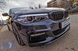 Paquete de diseño M Performance Design Design Design adecuado para BMW Serie 5 G30 con gran difusor 2017-2020-image-6142689