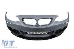 Paquete de diseño M Performance Design Design Design adecuado para BMW Serie 2 F22 Coupé, F23 Cabriolet 2013-2018 con PDC, sin halógenos -o--o--image-6143043