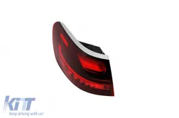 Paquete de tuning A Design Line adecuado para Mercedes GLS X167 2020-2023, después de 2024, con elementos negros, con faros y luces traseras-image-6150940