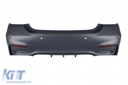 Paquete de tuning adecuado para BMW Serie 4 F36 (2013–2020) con spoiler delantero CS en negro mate-image-6151175