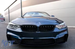 Paquete de tuning adecuado para BMW Serie 4 F36 (2013–2020) con spoiler delantero CS en negro mate-image-6151196