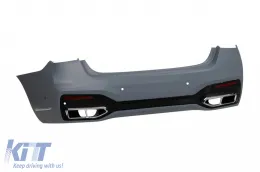 Paquete G12 Facelift adecuado para BMW Serie 7 G12 de distancia entre ejes larga 2016-2018 con elementos cromados-image-6264734