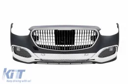 Paquete Maybach adecuado para Mercedes Clase S W221 2005-2013 conversión a W223 después de 2020-image-6150007